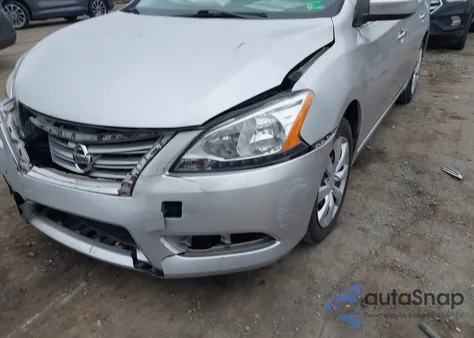 2014 Nissan Sentra S from USA, damaged, VIN 3N1AB7APXEY253622